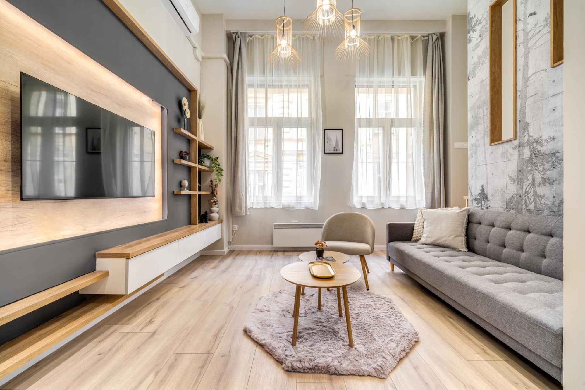 בודפשט Rakoczi Stylish Entire Apartment מראה חיצוני תמונה